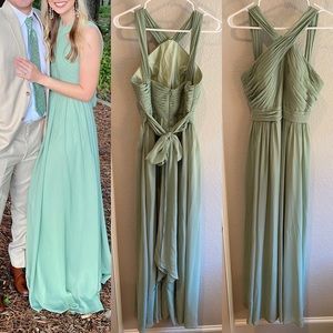 KF Bridal Bridesmaid Dress in Sage Green Size 6